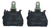 Kit Com 2: Led Azul Zbvb6 24vca/cc Schneider