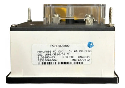 Amperimetro Fm96pc 1600/3200/5a Sem Travamento Ip54 Kron