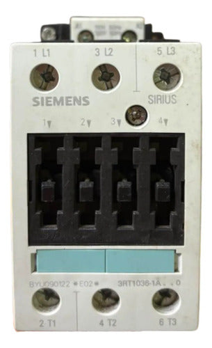 Contator 120v 3rt1036-1ak60 Siemens 120v
