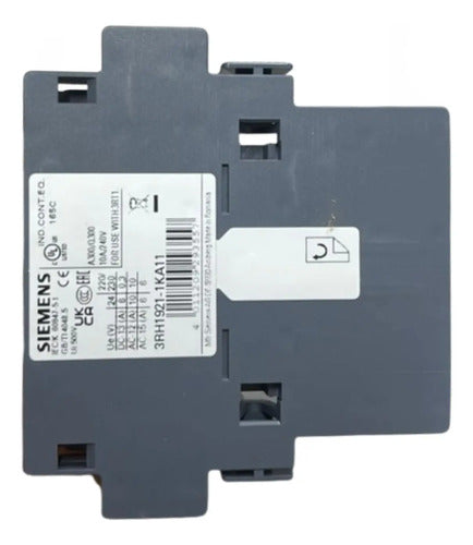 Bloco Contato Auxiliar Lateral 1na+1nf 3rh1921-1ka11 Siemens