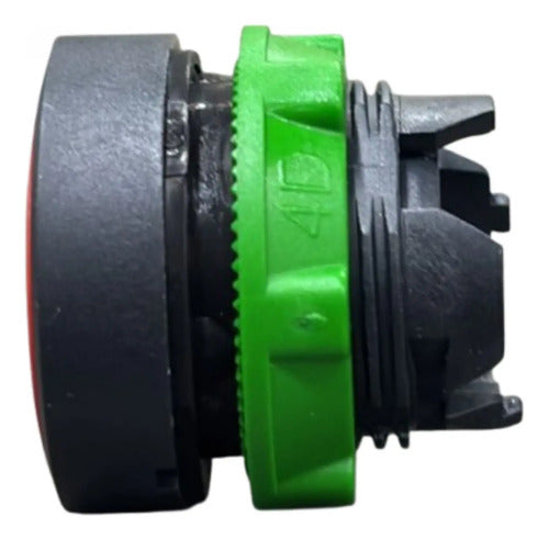 Kit Com 3: Cabeçote Para Botão 22mm Vm Zb5aa4 Schneider Vermelho -
