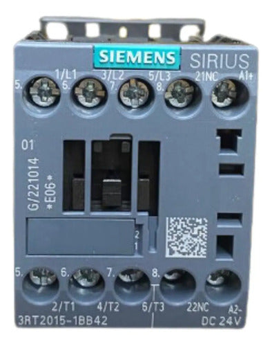 Contator 24vcc 3rt2015-1bb42 Siemens Novo! 24vcc
