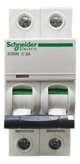 Disjuntor Acti9 Ic60n 2p 2a Curva C A9f74202 Schneider