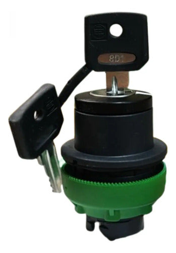 Cabeçote Para Chave Comutadora Faceada Zb5fg6d Schneider Preto 0