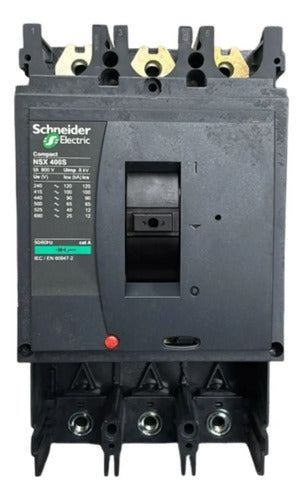 Estrutura Disjuntor Nsx400s Tripolar Lv432414 Schneider