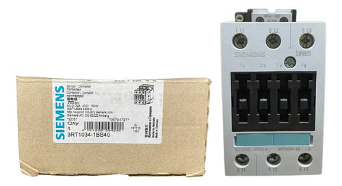 Contator 3rt1034-1bb40 32a 24vcc Siemens