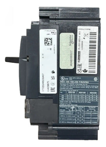 Disjuntor Tripolar 63a Nsx100h-tm63d Lv429672 Schneider