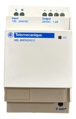 Fonte De Alimentação Chaveada Abl8mem24012 Telemecanique 24v