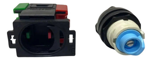 Comutadora 22mm 1na 1nf Preto 3 Posições 2a-726.3.4.11 Eaton