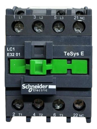 Contator 3p Easypact Tvs 32a 1nf 220vca Lc1e3201m7 Schneider 220v