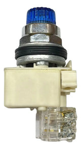 Botao Iluminado 30mm 1na 1nf Azul 9001k2l40lh13 Schneider Azul