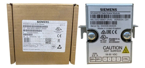 Rele Freio De Seguranca 6sl3252-0bb01-0aa0 Siemens
