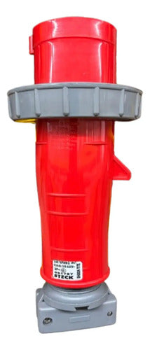 Plug 3p+t 63a 380/440v 6h Vermelho S4576pwnq Steck 440v