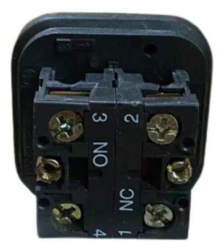 Botão Impulso 1na+1nf 30mm Xb3ba312 Verde Telemecanique Verde -