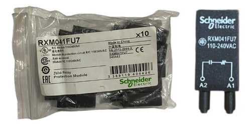 Kit Com 5: Módulo De Proteção 110/240vca Rxm041fu7 Schneider
