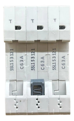 Disjuntor Tripolar 63a Curva C 5sl1363-7mb Siemens