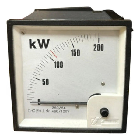 Wattimetro Ew96 Watt Trif. Deseq Esq 14 250/5a 480/120v Kron 480/120v
