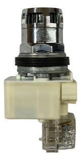 Botão 30mm Metálico Verde 1naf 9001k3l7lggh13 Schneider Verde