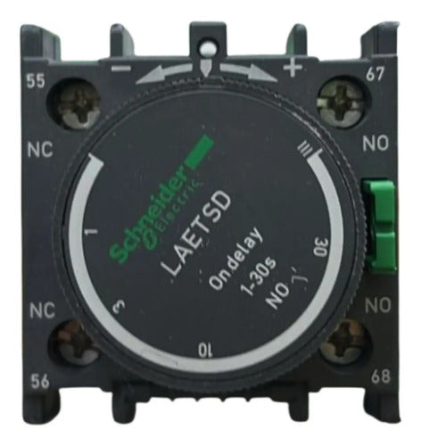 Contato Auxiliar Temporizado 130s Para Lc1e Laetsd Schneider 690v