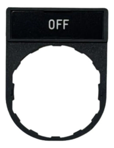 Kit Com 5: Porta Etiqueta 30x40mm Off Zby2312 Schneider