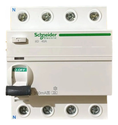 Interruptor Diferencial 4p 40a 415v A9r25440 Schneider