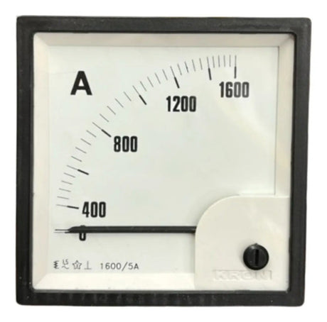 Amperimetro Fm96pc 96x96mm 1600/5a Sem Travamento Ip54 Kron