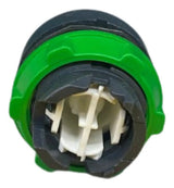 Kit Com 2 Peças: Cabeçote Para Botão Preto Zb5ah02 Schneider Preto -