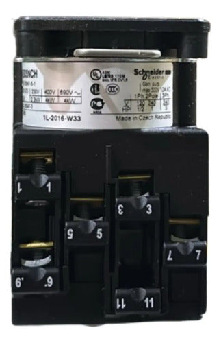 Comutador Rotativo Completo K2e005nch Schneider Preto 690v