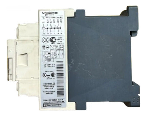 Contator Auxiliar 10a 3na+2nf 125vcc Cad326gd Schneider 125 Vcc