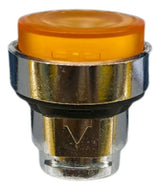 Kit C/ 2: Cabeçote Para Botao 22mm Laranja Zb4bh53 Schneider Laranja