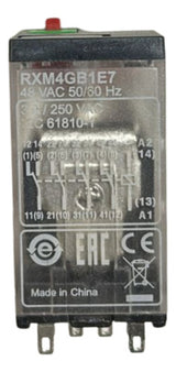 Kit Com 2: Rele Miniatura 4c/o 3a 48vca Rxm4gb1e7 Schneider 48vca