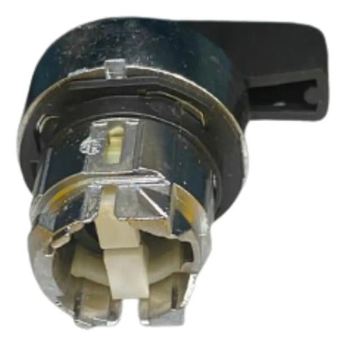 Frontal Comutador 22mm 2 Pos Fixa Zb4bj5 Schneider Preto