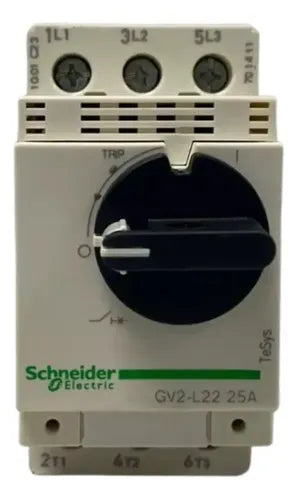 Disjuntor Motor Magnético Gv2l22 25a 50ka Schneider