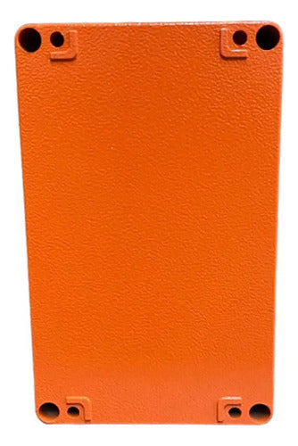 Botoeira Dgp2 Alumínio Com 2 Furos De 22mm Ace Schmersal Laranja -