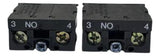 Bloco De Contato 2na P/ Botoeira Xacb Xacs413 Schneider Preto