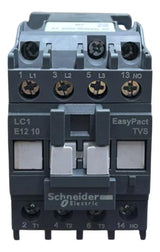 Contator 3p 12a 1na 220vca 50/60hz Lc1e1210m7 Schneider 220v