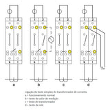 Kit 3 Bornes Seccionamento De Teste Urtk/sp 0311126 Phoenix