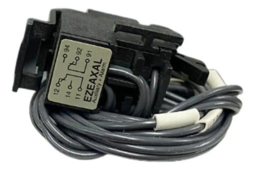 Contato De Posicao + Alarme Ezc250 Ezeaxal Schneider Preto -
