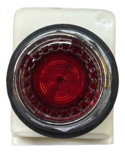 Botão 30mm Metálico 1na Vermelho 9001k3l35lrrh5 Schneider Vermelho