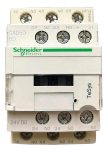 Contator Auxiliar Tesys D 5na 24vcc Cad50bd Schneider 24vcc