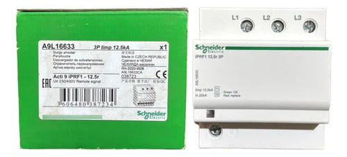 Protetor De Surto Iprf1 12,5r 3p 12,5ka A9l16633 Schneider