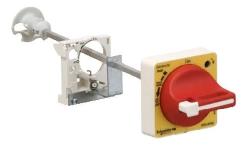 Kit Montagem Giratório Ip54 Vermelho Gv2ap02 Schneider