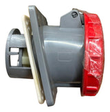 Tomada Embut 3p+t 63a 380/440v 6h Vermelho Sn4546 Steck Vermelho