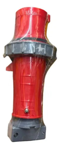Plug 3p+t 63a 440/460v 11h Ip67 S45711w Vermelho Steck Vermelho
