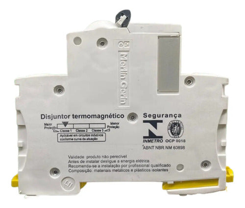 Kit Com 2: Disjuntor Ic60n 1p 20a Curva C A9f74120 Schneider