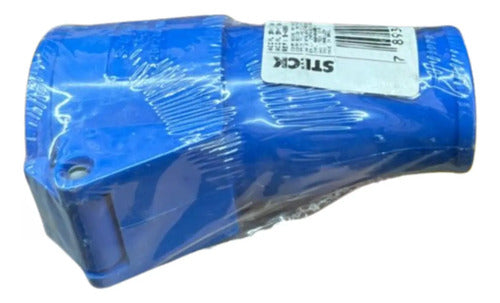 Kit Com 2: Acoplamento S4059 16a 3p+t 220/240v Azul Steck Azul