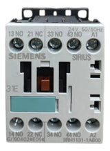 Contator Auxiliar 3rh1131-1ab00 3na+1nf 24v Siemens 24v