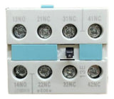 Bloco De Contato Auxiliar 1na+3nf 3rh1921-1ha13 Siemens