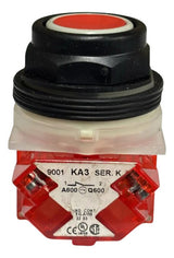 Botão 30mm 1nf Vermelho 9001skr1rh6 Schneider Vermelho 1nf