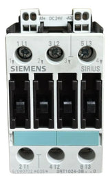 Contator Tripolar 24v 3rt1024-3bb40 Siemens 24v